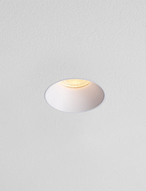 ICON GU10 Plaster in Downlight - White