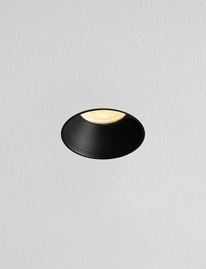 ICON GU10 Plaster in Downlight - Black