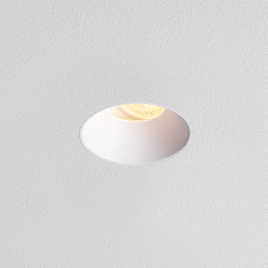 ICON GU10 Tiltable Plaster in Downlight - White
