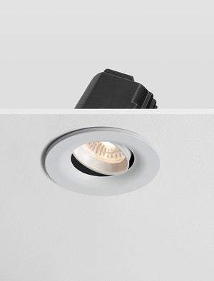 ARC - Anti Glare Downlight Tilt, Mains Dimmable, White/White