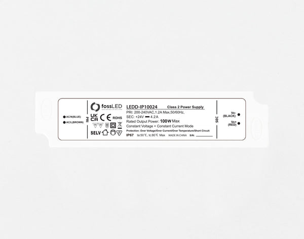 100w Driver 24v Non Dimmable Constant Voltage IP67