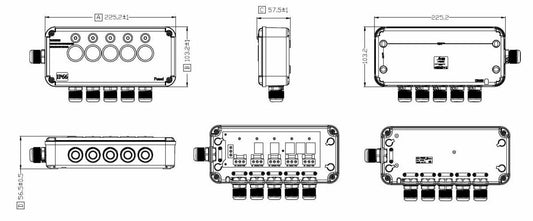 IP66 13A 5G Switch Box