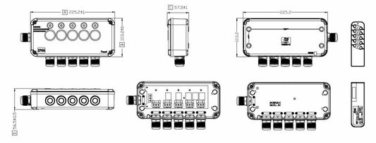 IP66 13A 5G Remote Controlled Switch Box