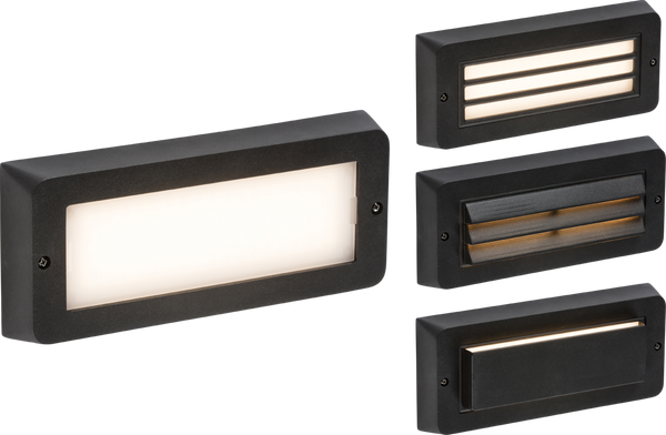 Adjustable Surface Mount Brick light - Black