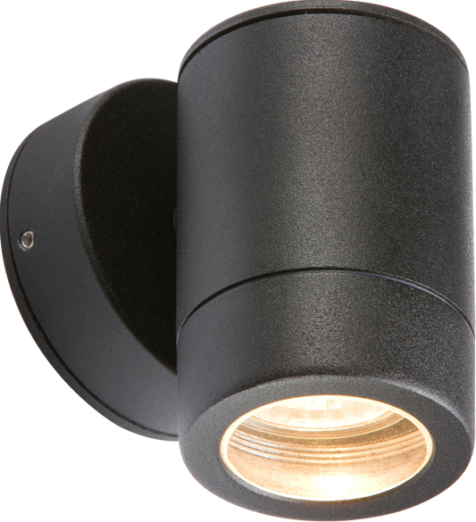 IP65 Aluminium Powder Coated Black Fixed GU10