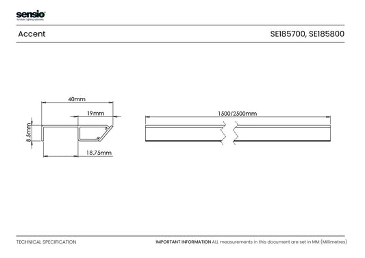 Accent - Plinth Profile