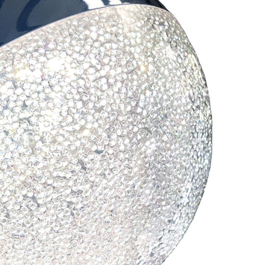 Dew 5 Light Bathroom Ceiling Light Polished Chrome