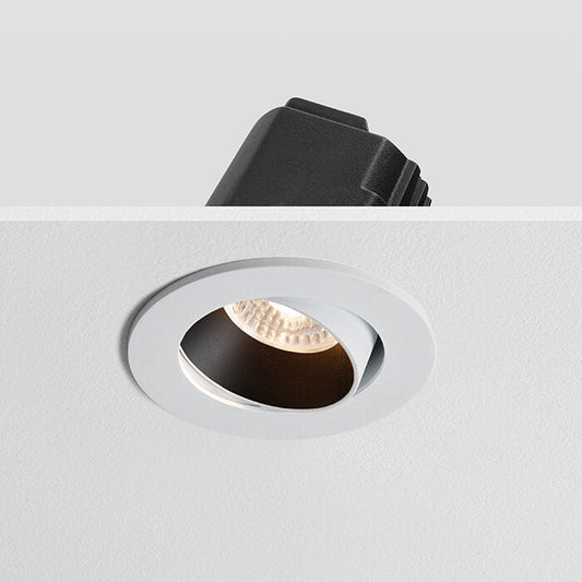 FORMA - Tiltable Downlight Anti Glare, Mains Dimmable, White/Black