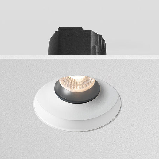 ARC Trimless - Anti Glare Downlight, Mains Dimmable, White/Black