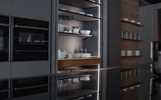 Nano Neon Free Cut Recessed Top Bend White - 0906