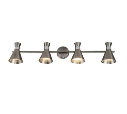 Pixar 4 Light Spotlight Bar Satin Chrome