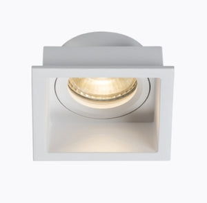 Dipa Single Fixed Square Anti-Glare Downlight GU10