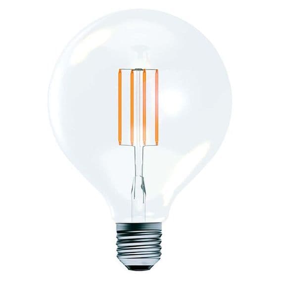 LED Filament Clear Globe Dimmable 4W E27 2700K