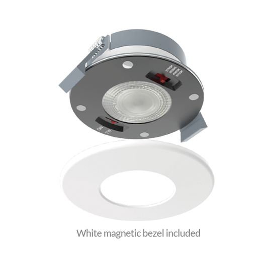 LUNALUX 5W/7W CCT Switchable Fire Rated LED Downlight