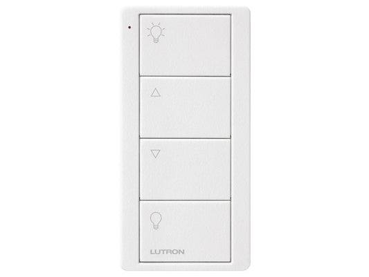 Lutron Pico 4 Button Zone Lighting Remote - White