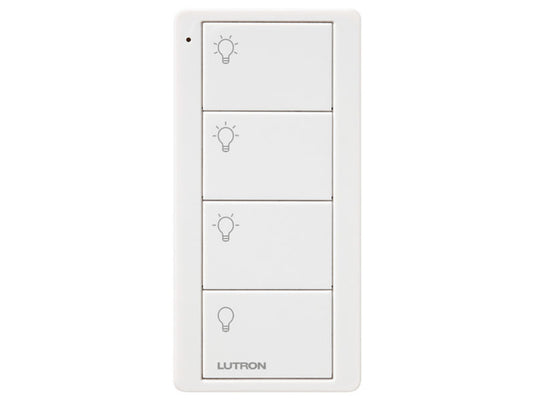 Lutron Pico 4 Button Scene Lighting Remote - White