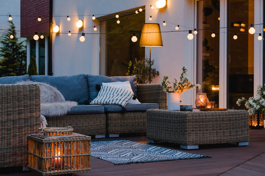 Nailing outdoor lighting
