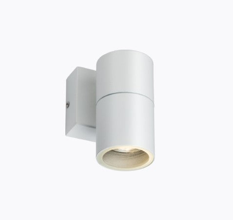 Fixed Single Wall Light - White