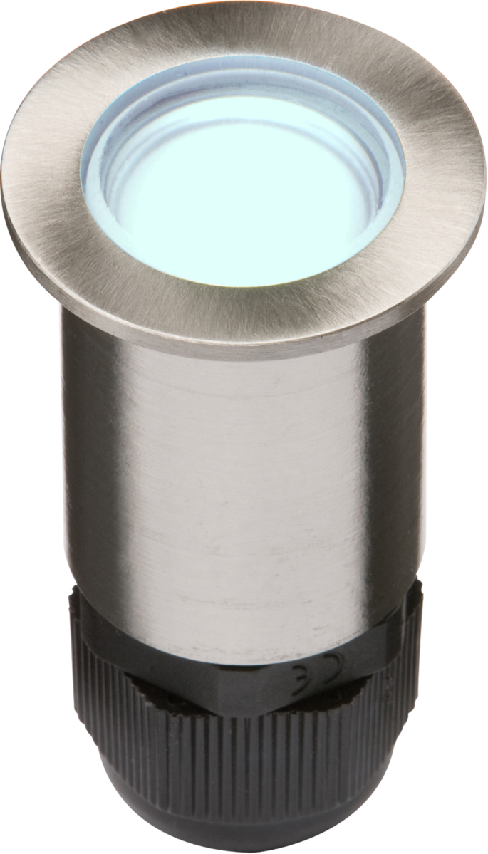 IP67 24V Small Stainless Steel Ground Fitting 4 x LED