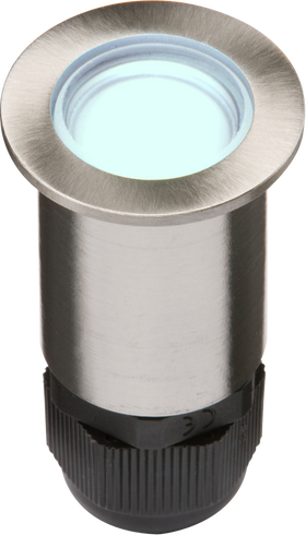 IP67 24V Small Stainless Steel Ground Fitting 4 x LED