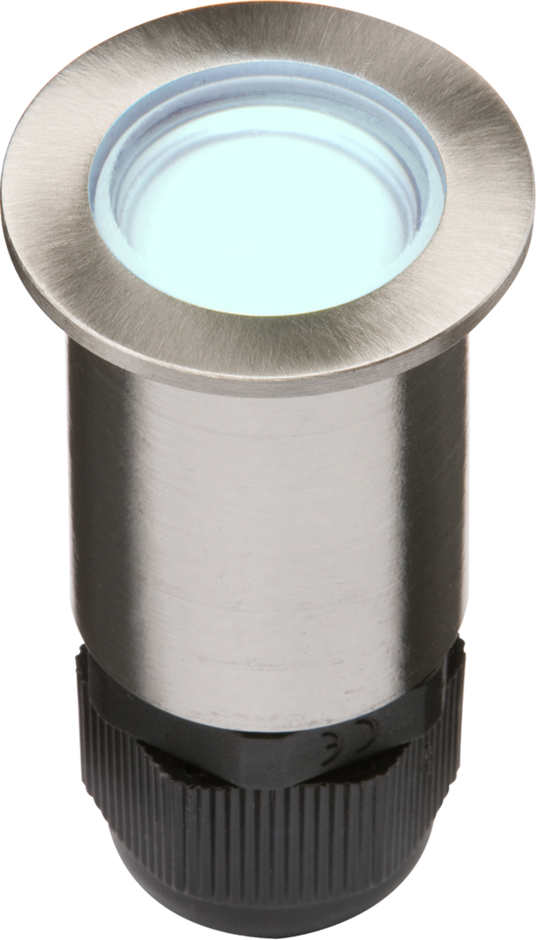 IP67 24V Small Stainless Steel Ground Fitting 4 x LED