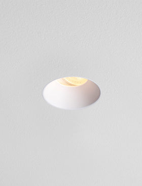 ICON GU10 Tiltable Plaster in Downlight - White
