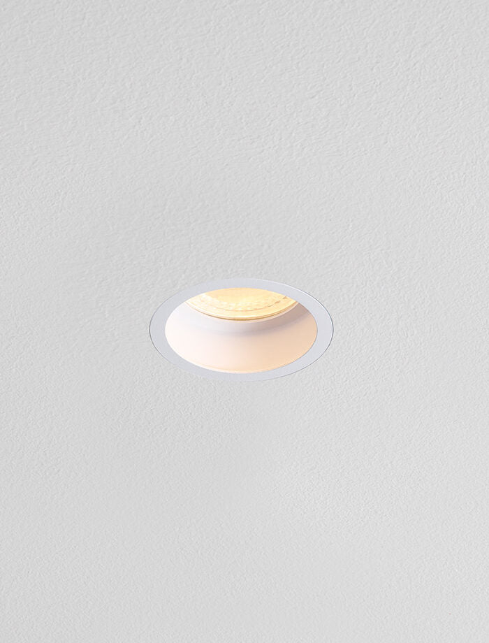 ARCO GU10 Plaster in Downlight - White