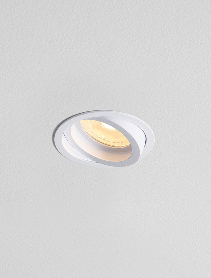 ARCO GU10 Tiltable Downlight - White