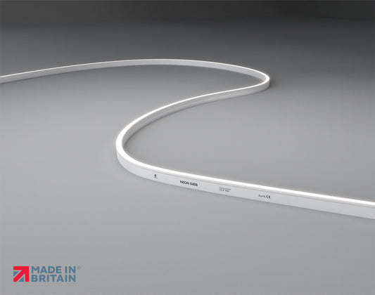 Nano Neon Free Cut Side Bend White - 0408