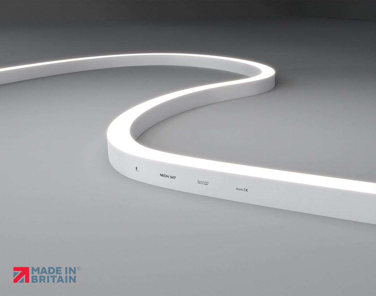 Neon Side Bend White -1617