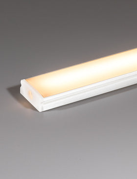 Surface LED Profile - PRO1 White 17 x 7mm