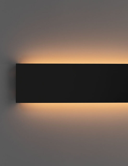 Wall Wash LED Profile - Up & Down PRO10 Black 49 x 17mm