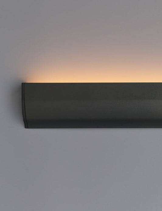 Wall Wash LED Profile - Up Light PRO12 Black 42 x 16mm