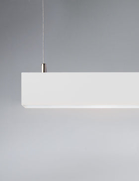 Suspended LED Profile - Double Deep / Wide PRO35S White 35 x 35mm