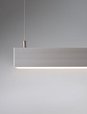 Suspended LED Profile - Double Deep / Wide PRO35S Silver 35 x 35mm