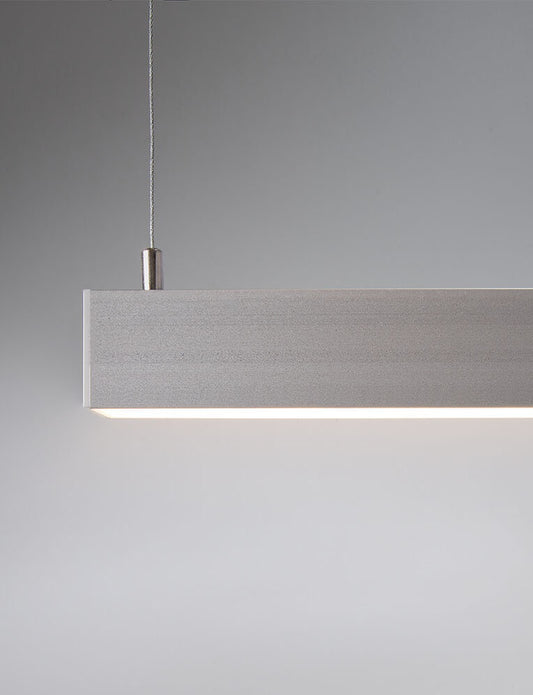 Suspended LED Profile - Double Deep / Wide PRO35S Silver 35 x 35mm
