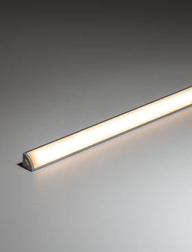 Corner LED Profile - Nano PRO7N Curved Diffuser 8x9mm