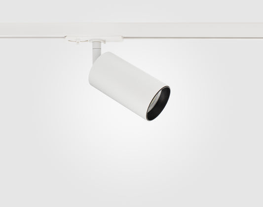 GU10 Shooter Single Circuit, White / Black Baffle