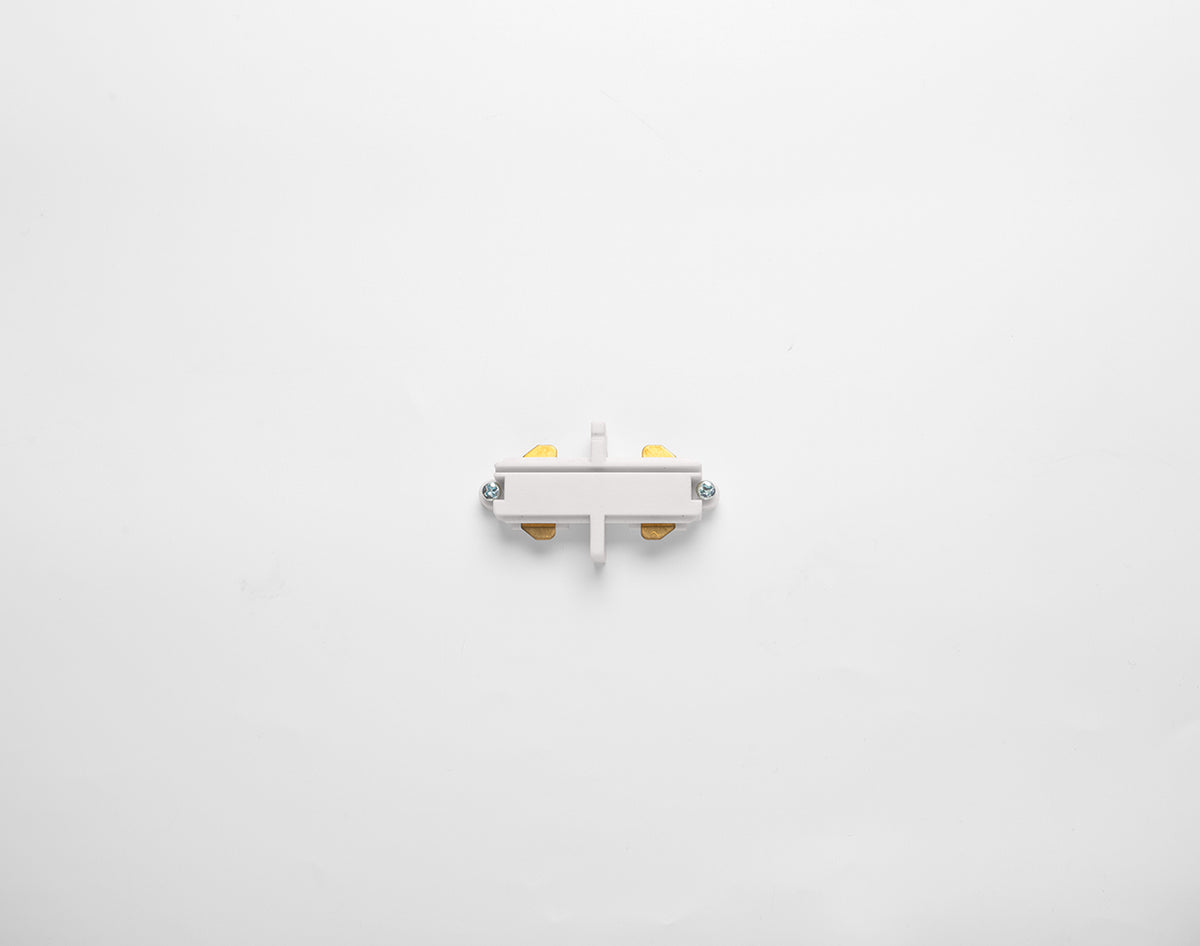 Straight Connector WHITE for Single Circuit Track