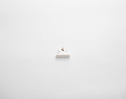 End Cap WHITE for Single Circuit Track