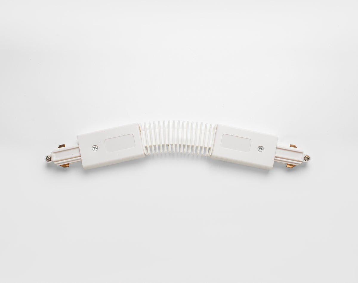 Flexible Connector WHITE for Single Circuit Track