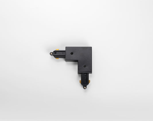 L-Connector Earth Outside in BLACK for Single Circuit Track
