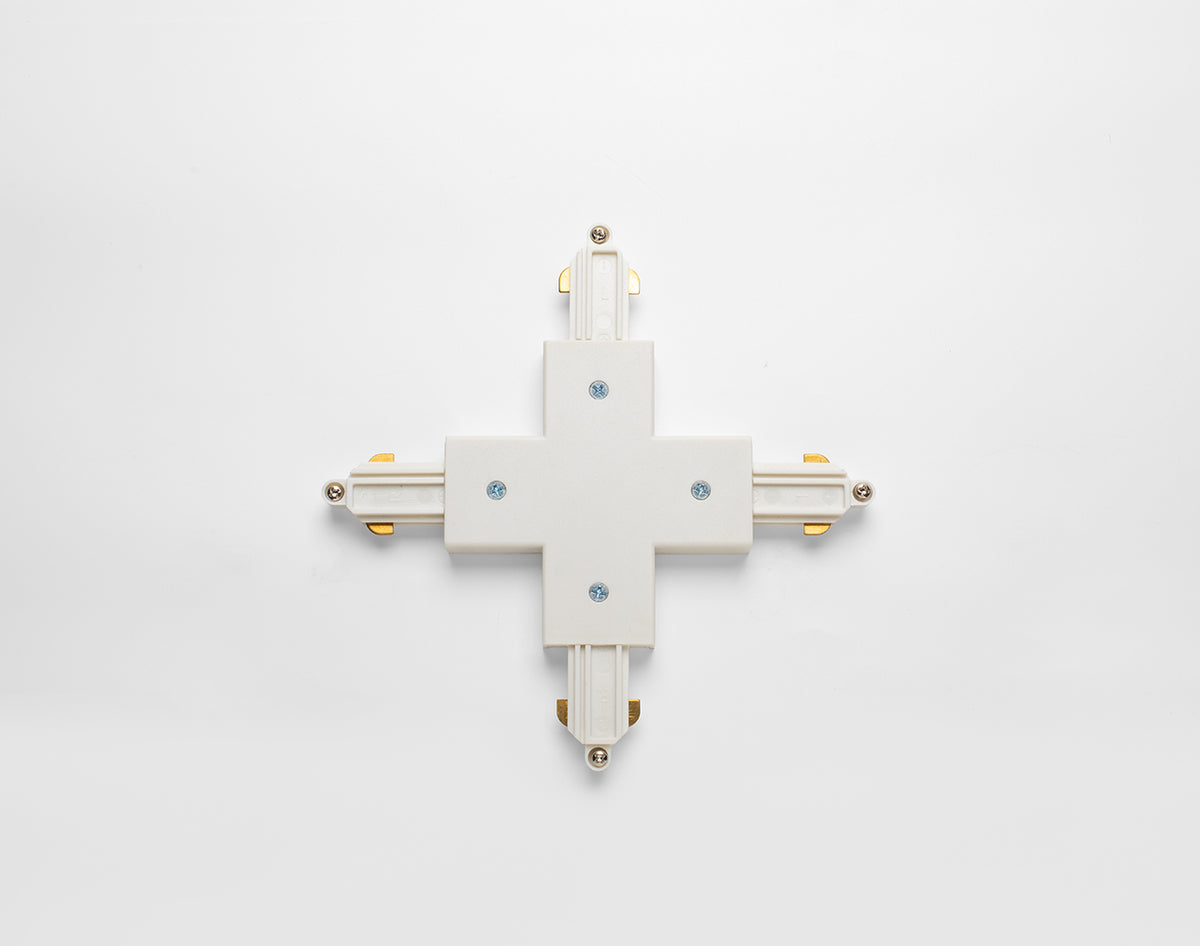 X-Connector WHITE for Single Circuit Track