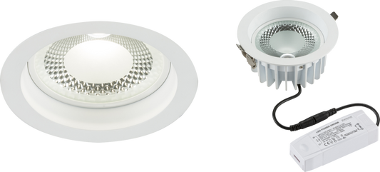 10W COB LED Recessed Commercial Downlight 4000K