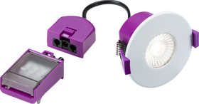 SpektroLED Evo Fixed Fire Rated IP65 LED Downlight - 2 x Wattage and 4 x CCT (Bezel Sold Separately)