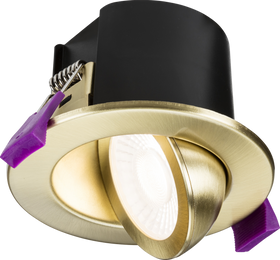 SpektroLED Evo Tilt - Fire Rated IP65 Downlight with 2 x Wattage and 4 x CCT