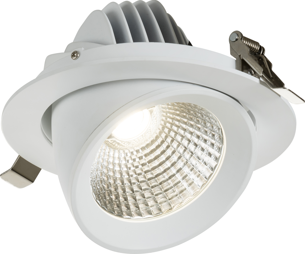 SARA IP20 LED Recessed Tri-Wattage and CCT Commercial Downlight