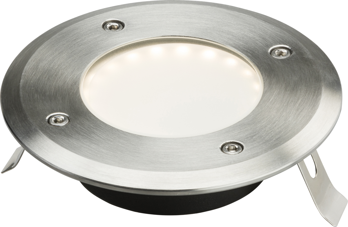 230V IP65 1.7W LED White Ground / Deck Light - 3000K