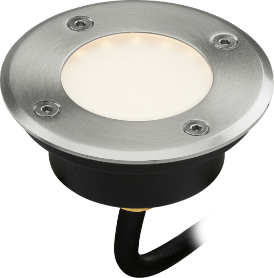 230V IP65 1.7W LED Ground/ Deck Light - 3000K