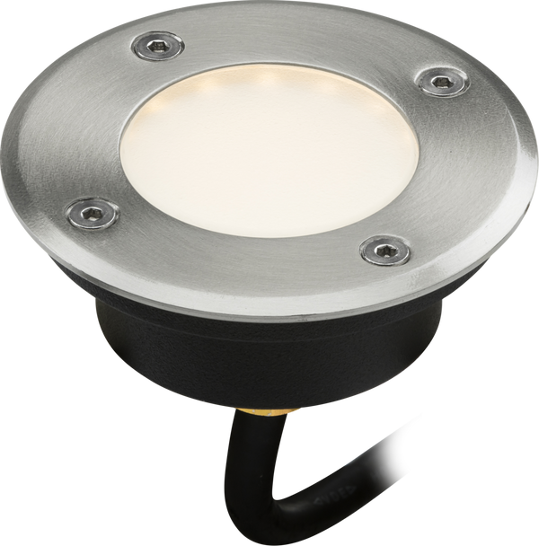 230V IP65 1.7W LED Ground/ Deck Light - 3000K